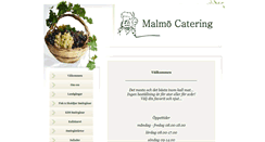 Desktop Screenshot of malmocatering.se